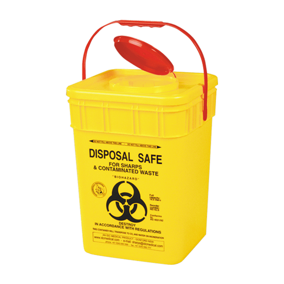AEROHAZARD Sharps Disposal Container 17.5L