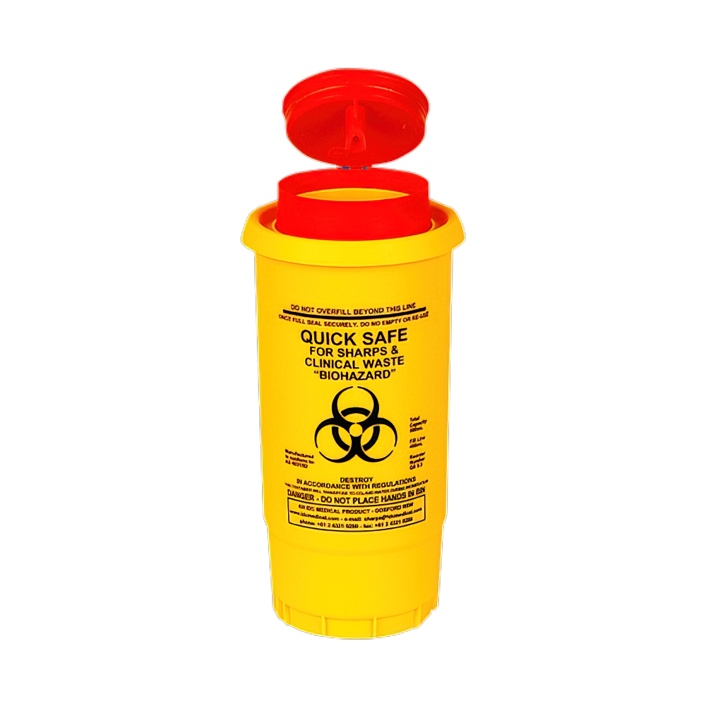 AEROHAZARD Sharps Disposal Container 500mL