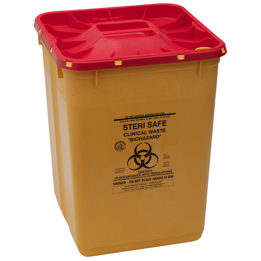 AEROHAZARD Sharps Disposal Container 60L