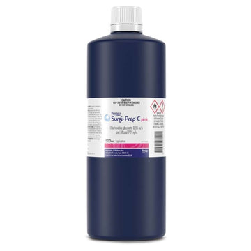 SURGI-PREP C Pink Chlorhexidine 0.5% and Ethanol 70% 500mL