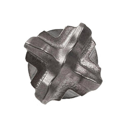 Features a distinct centering tip that allows for immediate, accurate spot-drilling, preventing the bit from walking on smooth or polished masonry surfaces.