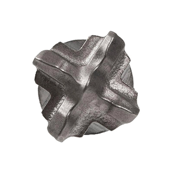 Features a distinct centering tip that allows for immediate, accurate spot-drilling, preventing the bit from walking on smooth or polished masonry surfaces.