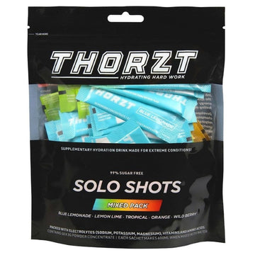 THORZT - Sugar Free Solo Shots 5 Flavour Mixed Pack