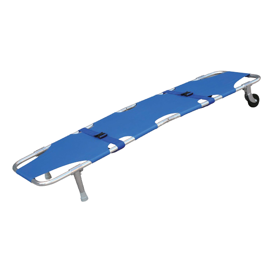 AERORESCUE Alloy Foldaway Emergency Stretcher with Wheels