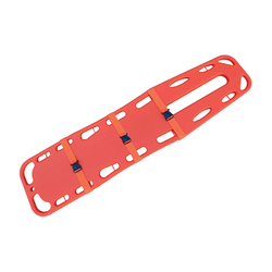 AERORESCUE Plastic Spine Board Stretcher with Straps