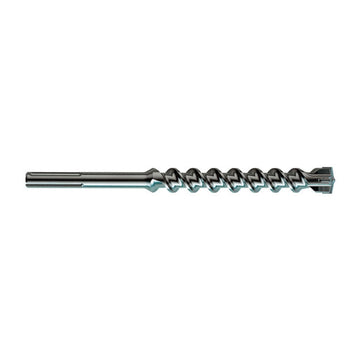 The specialized Zentro head features secondary cutters that act as a buffer during rebar strikes. This prevents the bit from "grabbing" on steel reinforcement, significantly reducing the risk of equipment jamming and protecting the operator from sudden torque kickback.