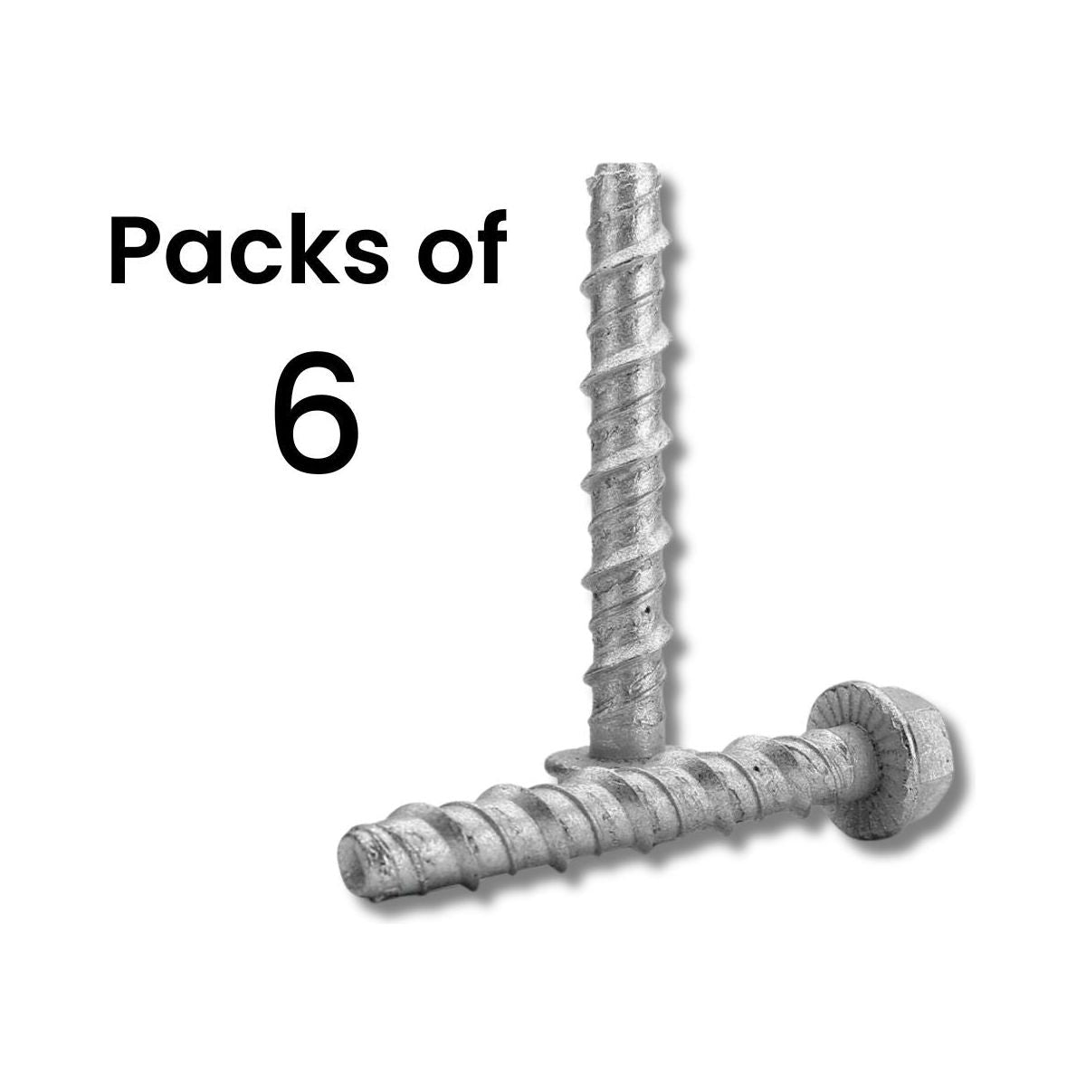 Screwbolt Fixings - 6Pcs 1.05 kg