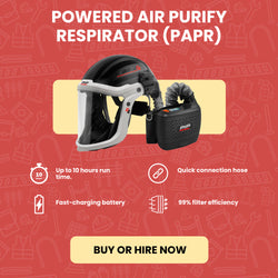 Vanguard G4 Powered Air Purifying Respirator (PAPR) Complete Kit
