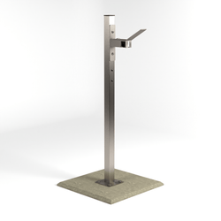 Wheelie Bin Lock Stand