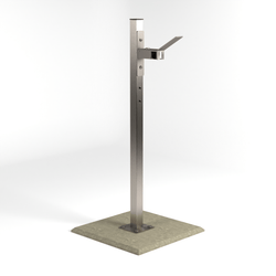 Wheelie Bin Lock Stand