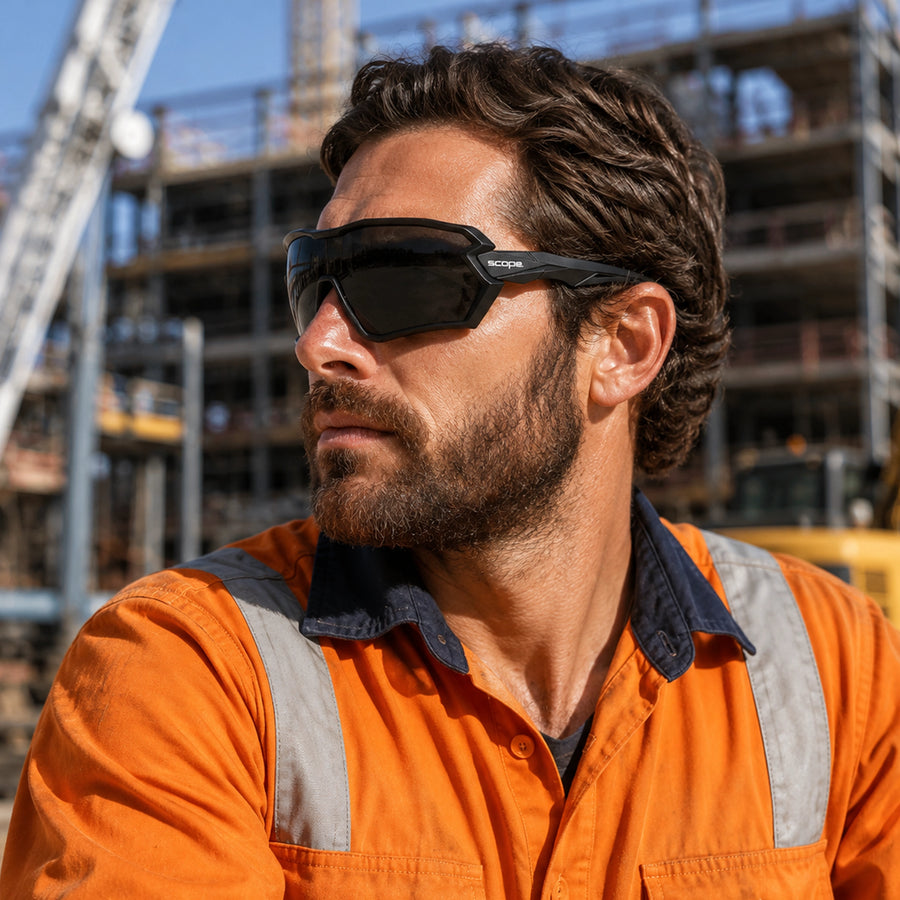 Skyler Safety Glasses - Smoke
