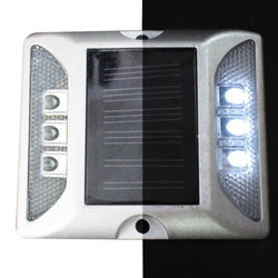 Solar Road Stud - Aluminium Frame - Multiple Colours