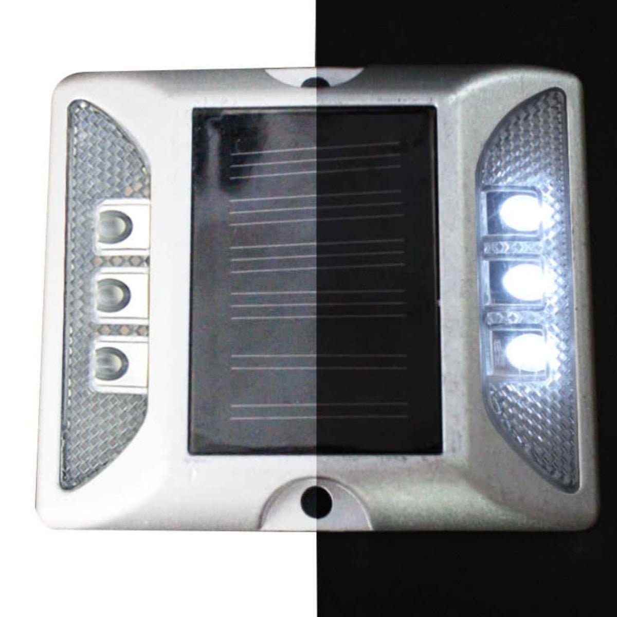 Solar Road Stud - Aluminium Frame - Multiple Colours