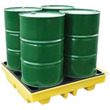 Spill Pallet - 230L Sump (4-Drum Square) 126 kg