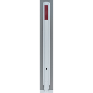 Steel Guide Post 1350mm Red & White - Traffic Control Markers