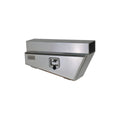 Aluminium Tapered Under Tray Toolbox 175 kg Style Left of Wheel TBA0110