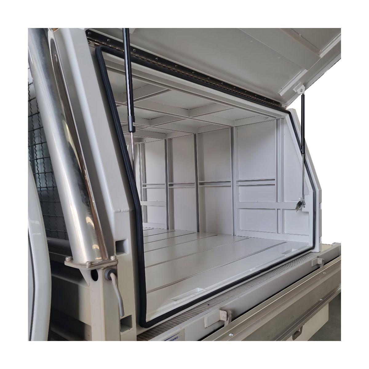 1500mm Aluminium Canopy – White