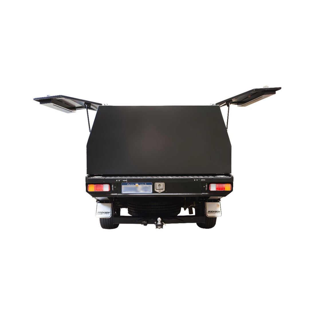 1800mm Aluminium Canopy – Black 175 kg