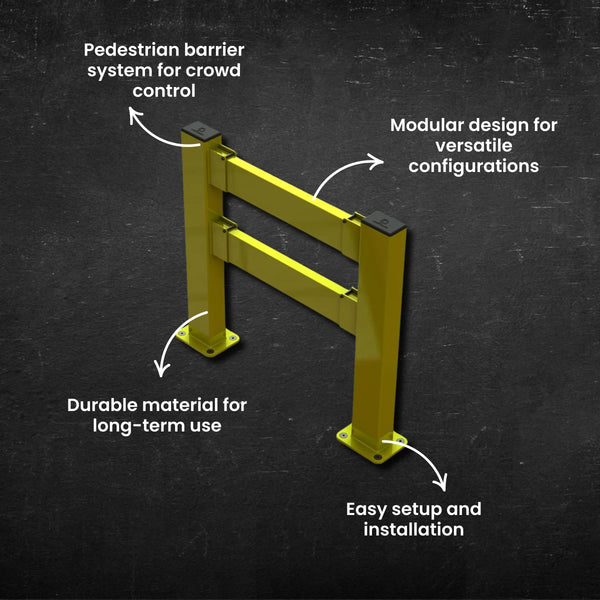 Unleashed Pedestrian Barrier System Kit