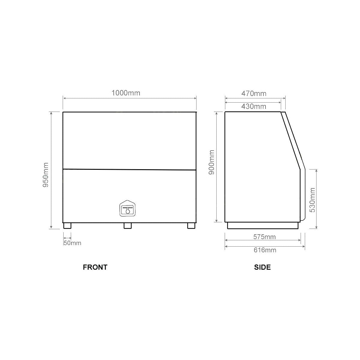 950H Series – Full Lid Steel Toolbox