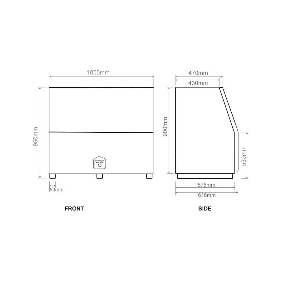 950H Series – Full Lid Steel Toolbox