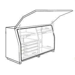 950H Series - Steel 4 Drawer Minebox