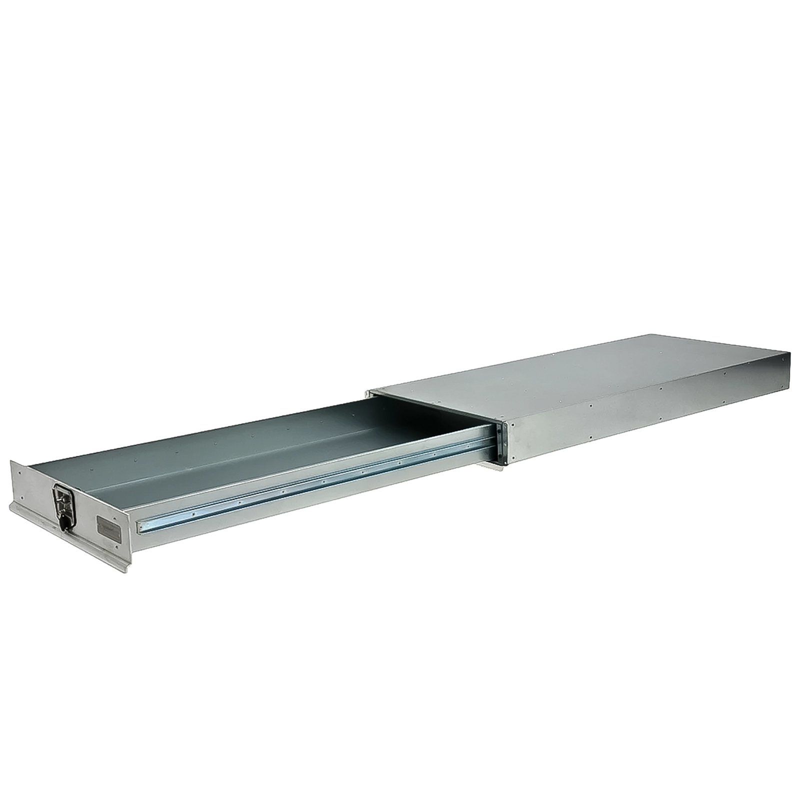 Engineered with heavy-duty runners to ensure the drawer operates smoothly even when fully loaded with dense industrial equipment.