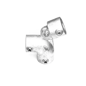 CopeRail 175 - Elbow w/ single swivel combination - Cope Modular Components