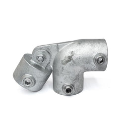 CopeRail 175 - Elbow w/ single swivel combination