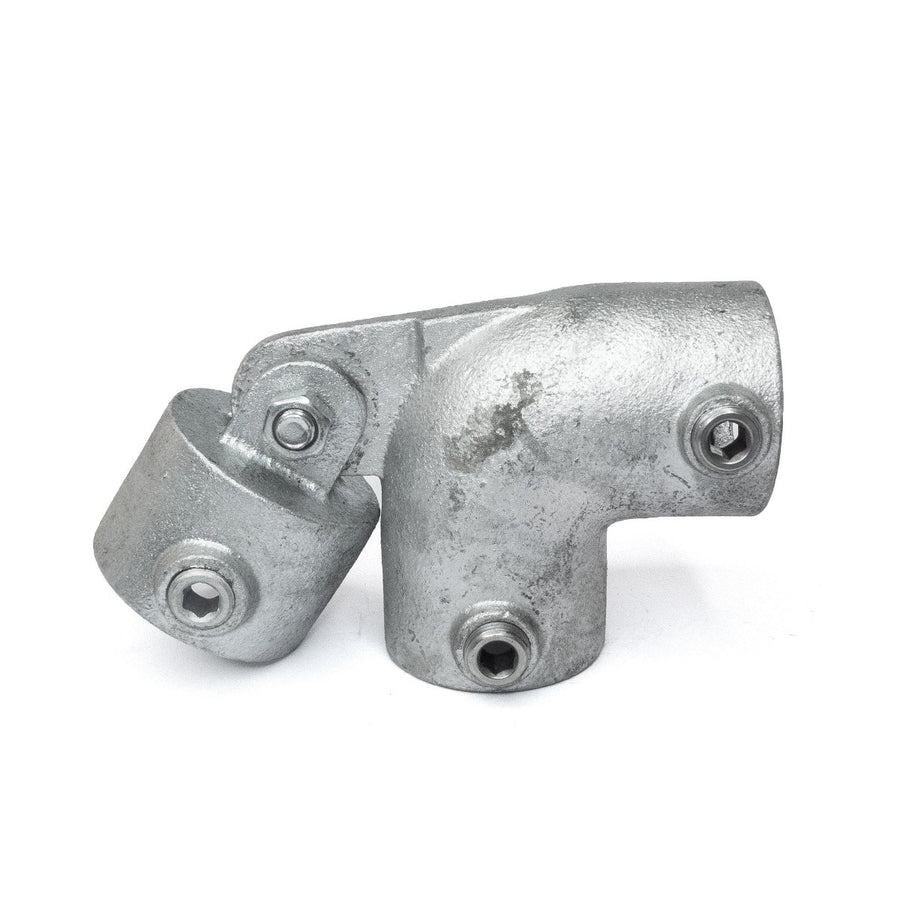CopeRail 175 - Elbow w/ single swivel combination