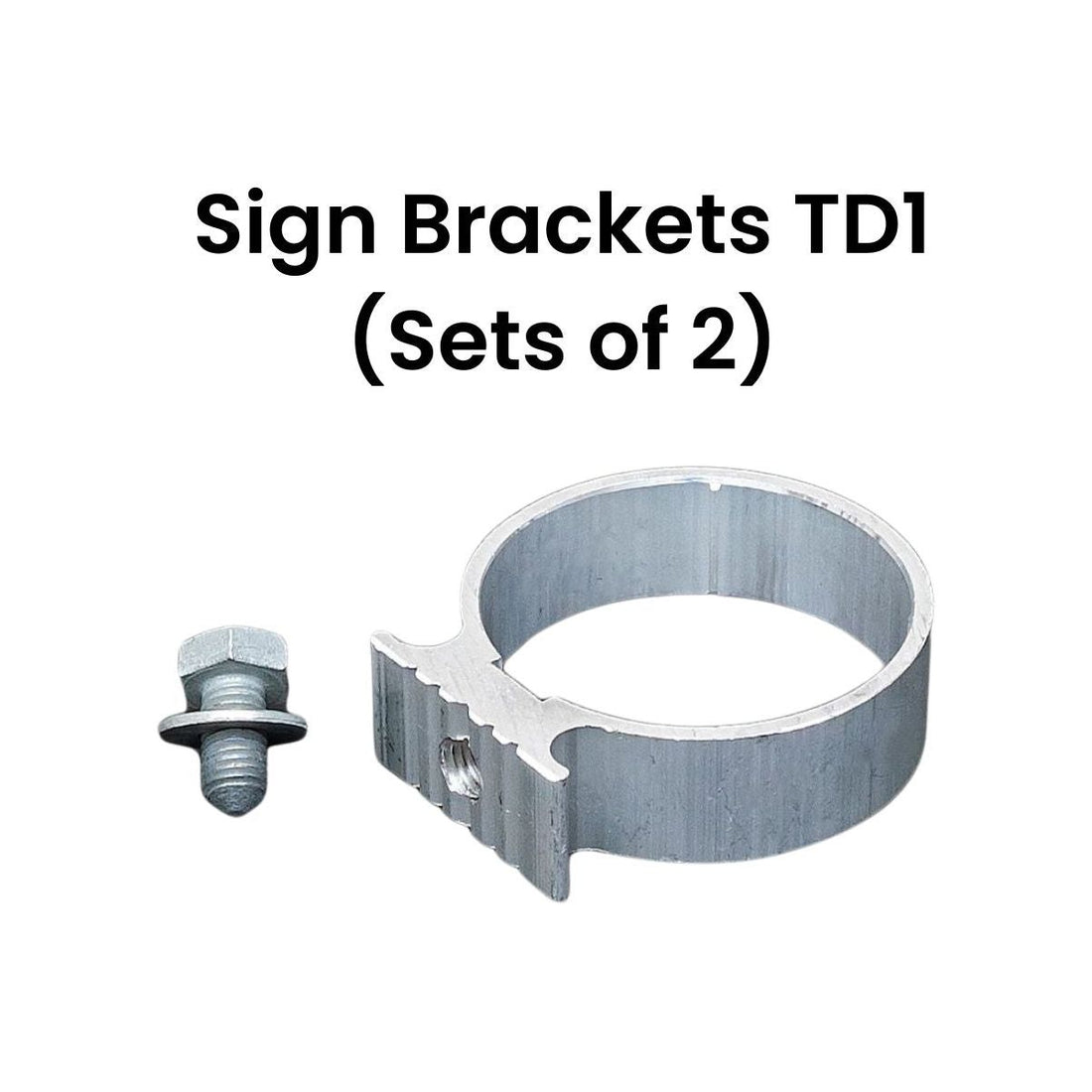 Sign Brackets Td1 (Set Of 2) 7 kg