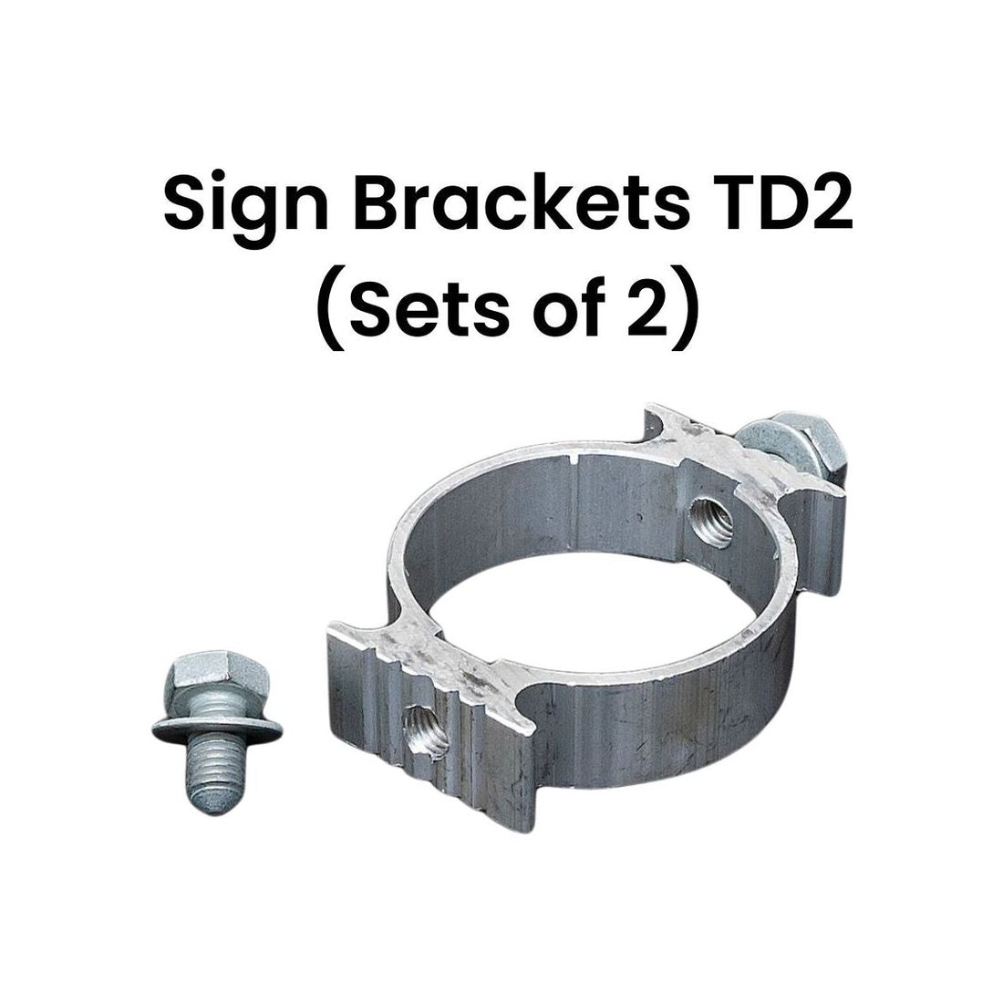 Sign Brackets Td2 (Set Of 2) 7 kg