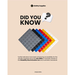 Tactile Indicator - Hazard - Peel & Stick