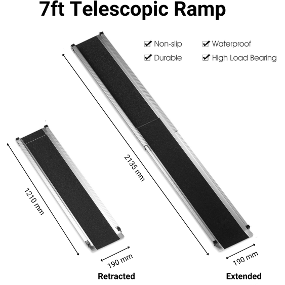Telescopic Ramp - Multiple Sizes