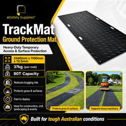 Trackmat - Ground Protection Mat | 80T Capacity