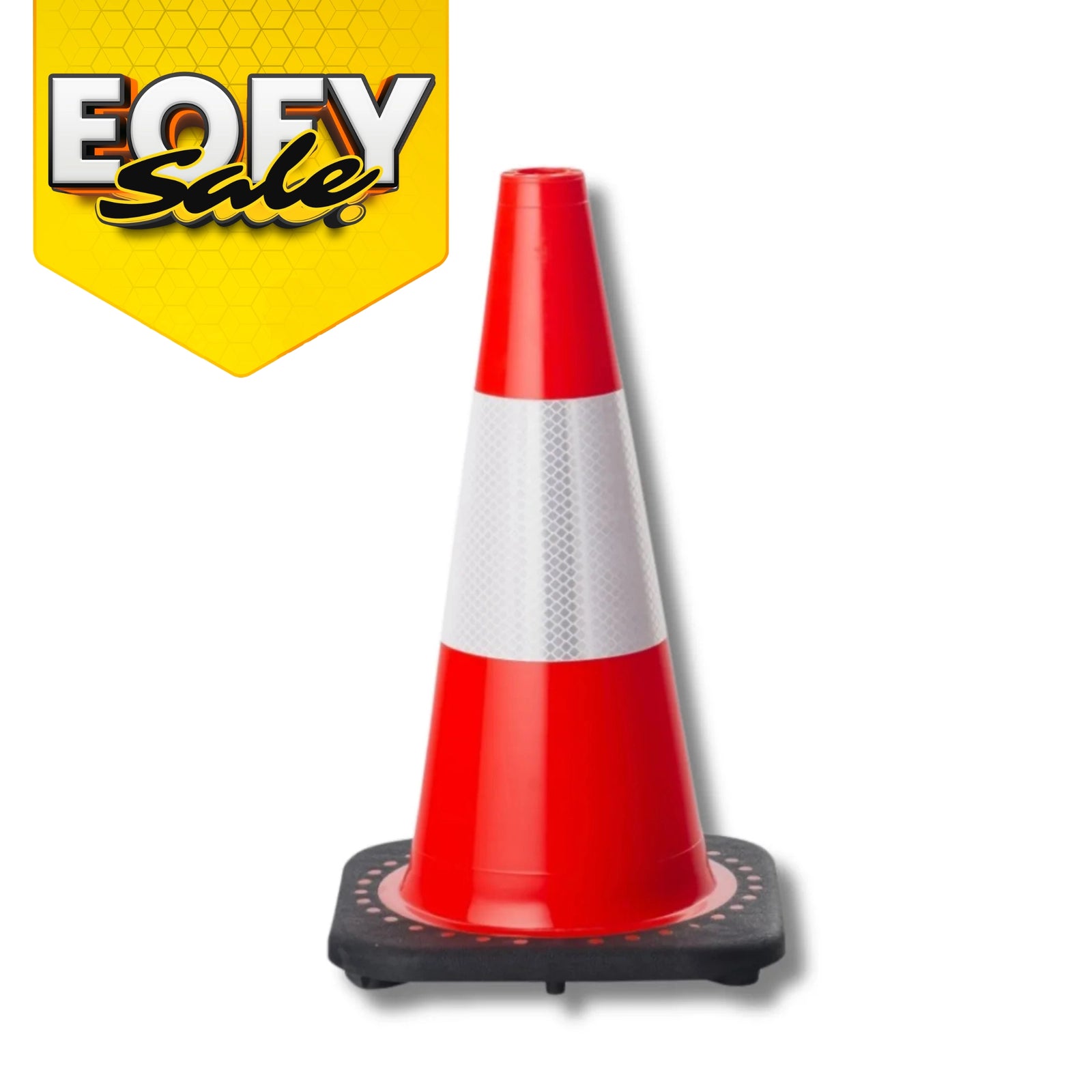 Traffic Cone Reflective - Multiple Sizes