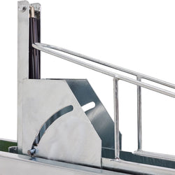 : [Two Tier Bike Rack 1530mm Module], hot-dipped galvanised 1530mm high double-height bicycle parking module for commercial end-of-trip spaces.
