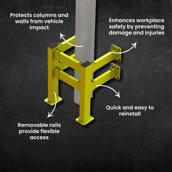 Unleashed Column Protector - Wall Mount