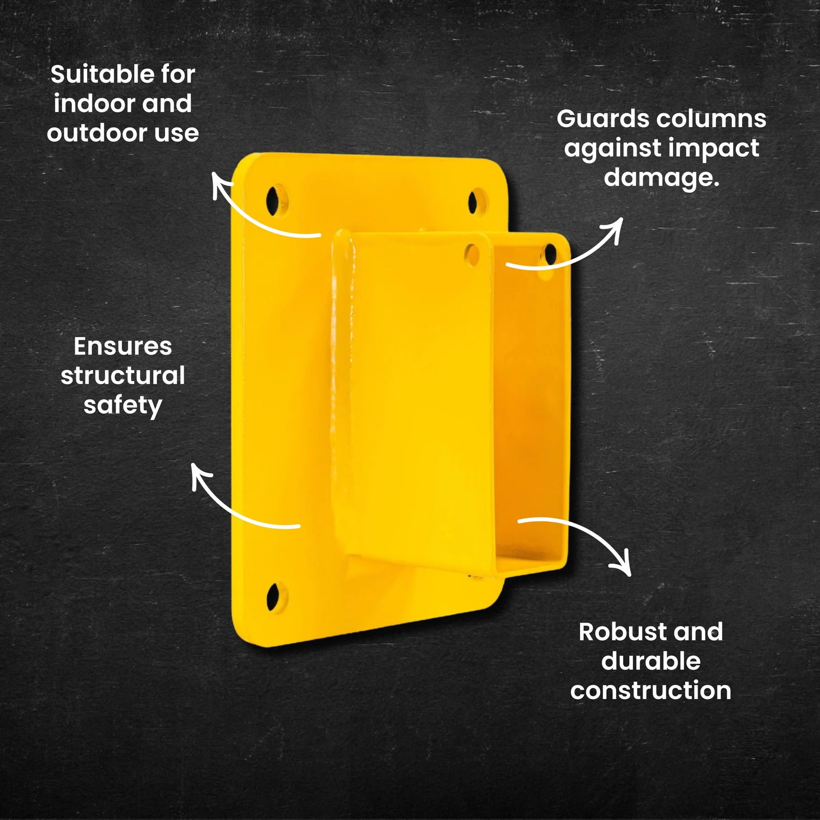 Unleashed Column Protector - Wall Bracket