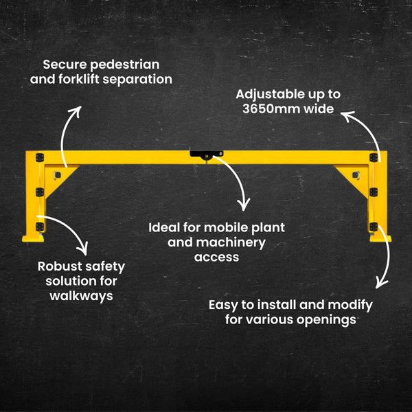 Unleashed Double Swing Boom Gate