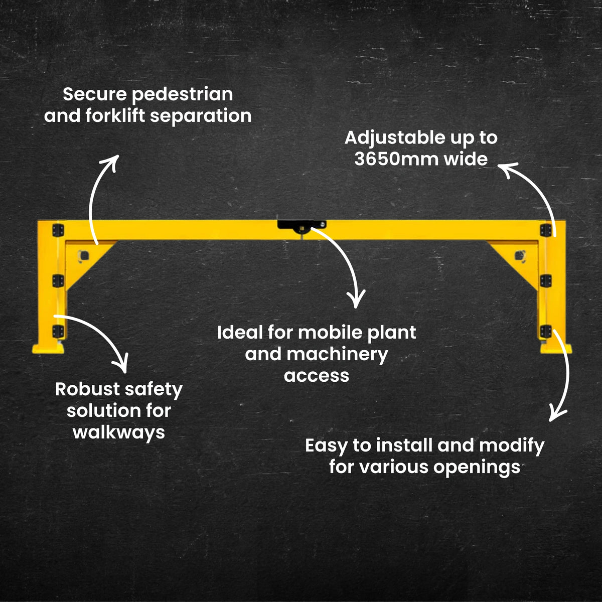 Unleashed Double Swing Boom Gate