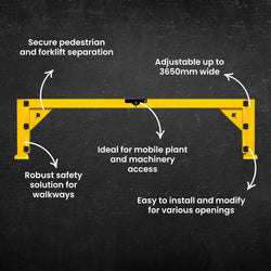 Unleashed Double Swing Boom Gate