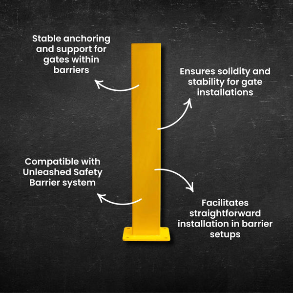 Unleashed Safety Barrier - Gate Post