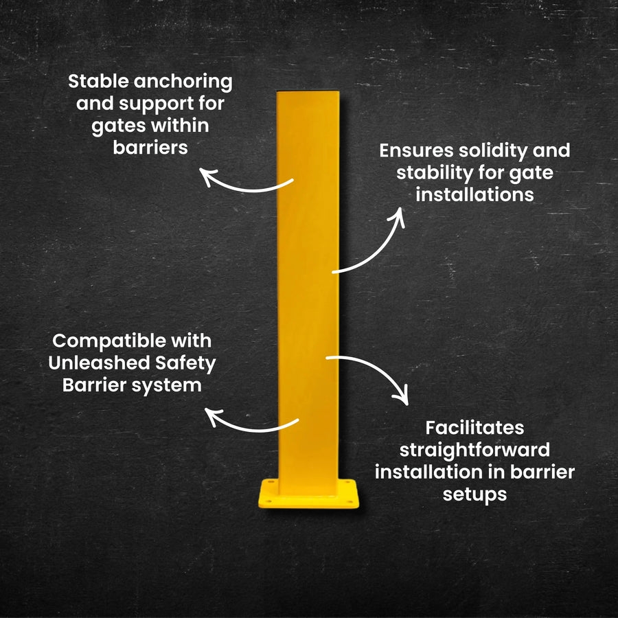 Unleashed Safety Barrier - Gate Post