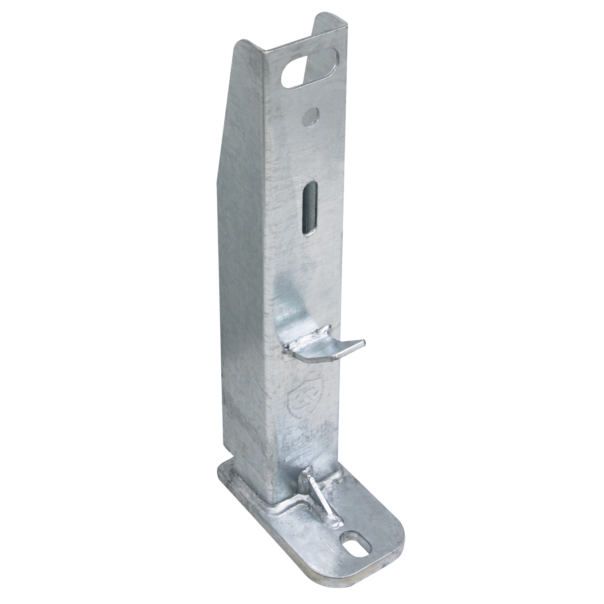 Guard Rail 1-Fix Post Base late - Single Height 620H - Top Mount