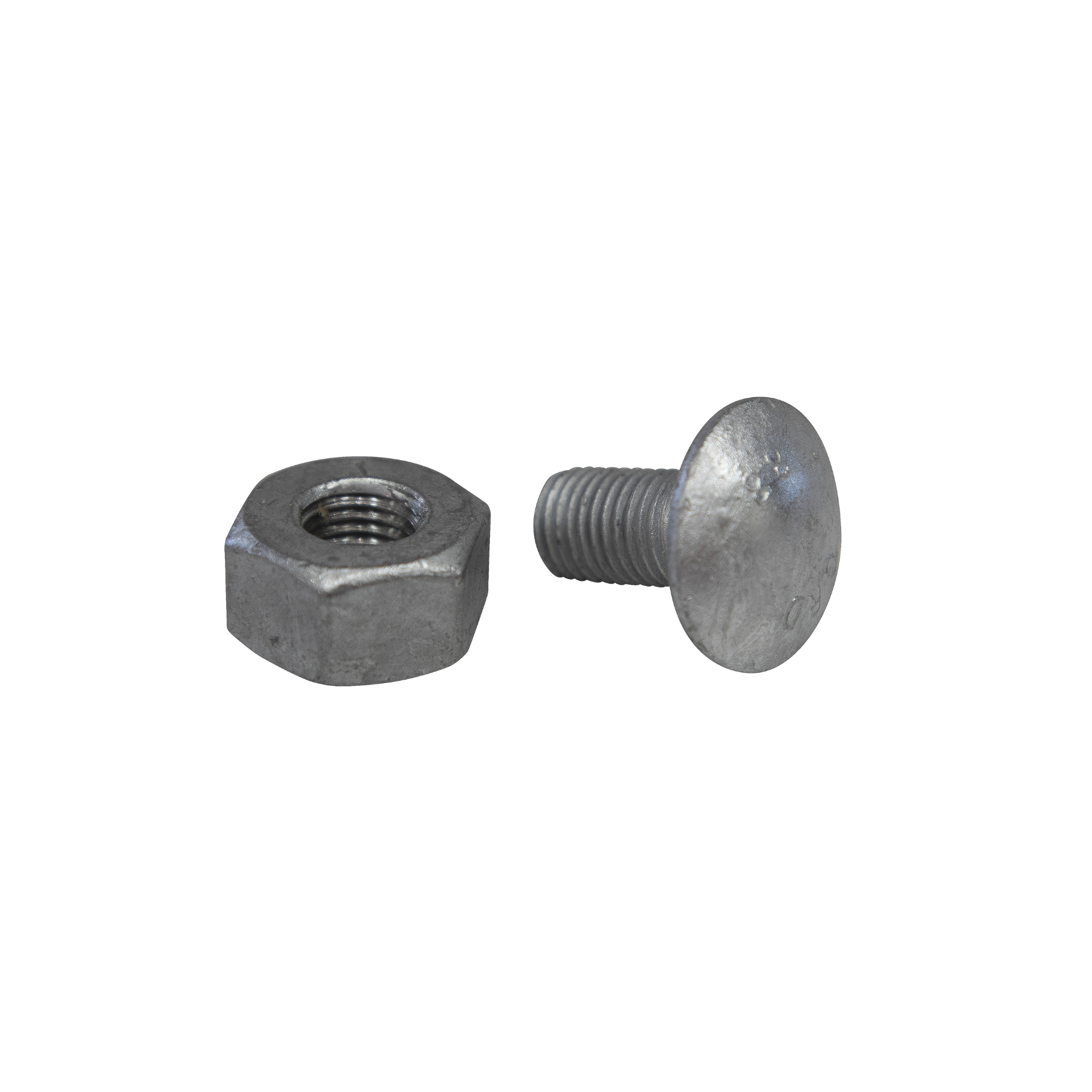 Guard Rail Mushroom Head Splice Post Bolt/Nut M16 x 30 HDG