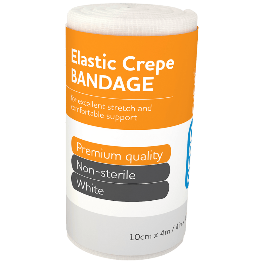 AEROCREPE Elastic Crepe Bandage 10cm x 4M Wrap/12