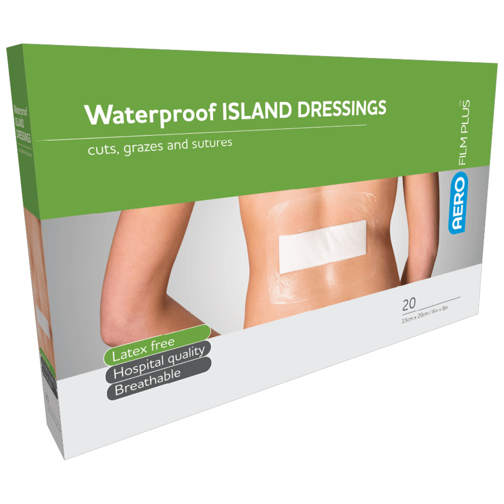 AEROFILM PLUS Waterproof Island Dressing 15 x 20cm Box/20