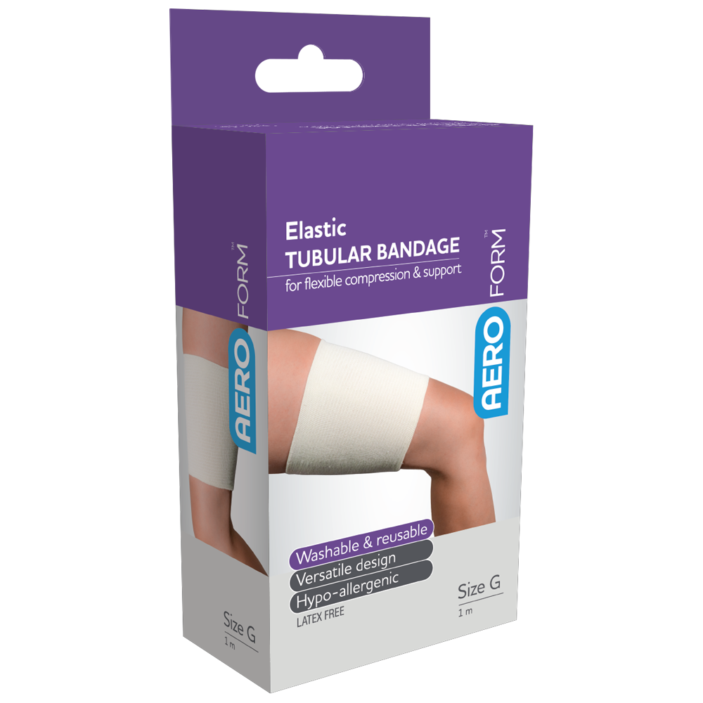 AEROFORM Size G Large Thighs Elastic Tubular Bandage 12cm x 1M