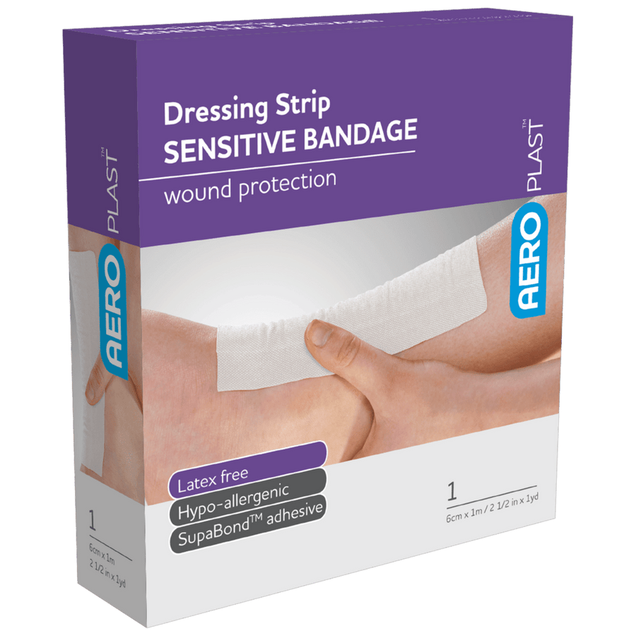 AEROPLAST Sensitive Dressing Strip 6cm x 1M